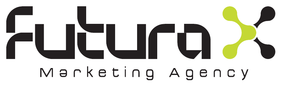 Futura x logo marketing